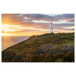 Cape Schanck Lighthouse at Sunset