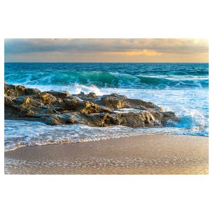 Waves on Beach Print 2