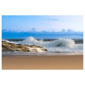 Waves on Beach Print 1