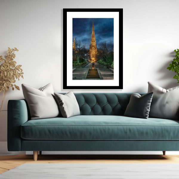 St Patrick's Cathedral Print Melbourne Victoria