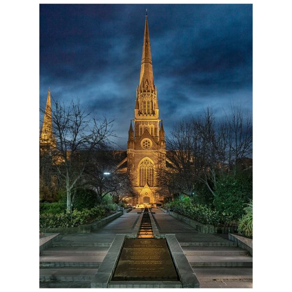 St Patrick's Cathedral Print Melbourne Victoria